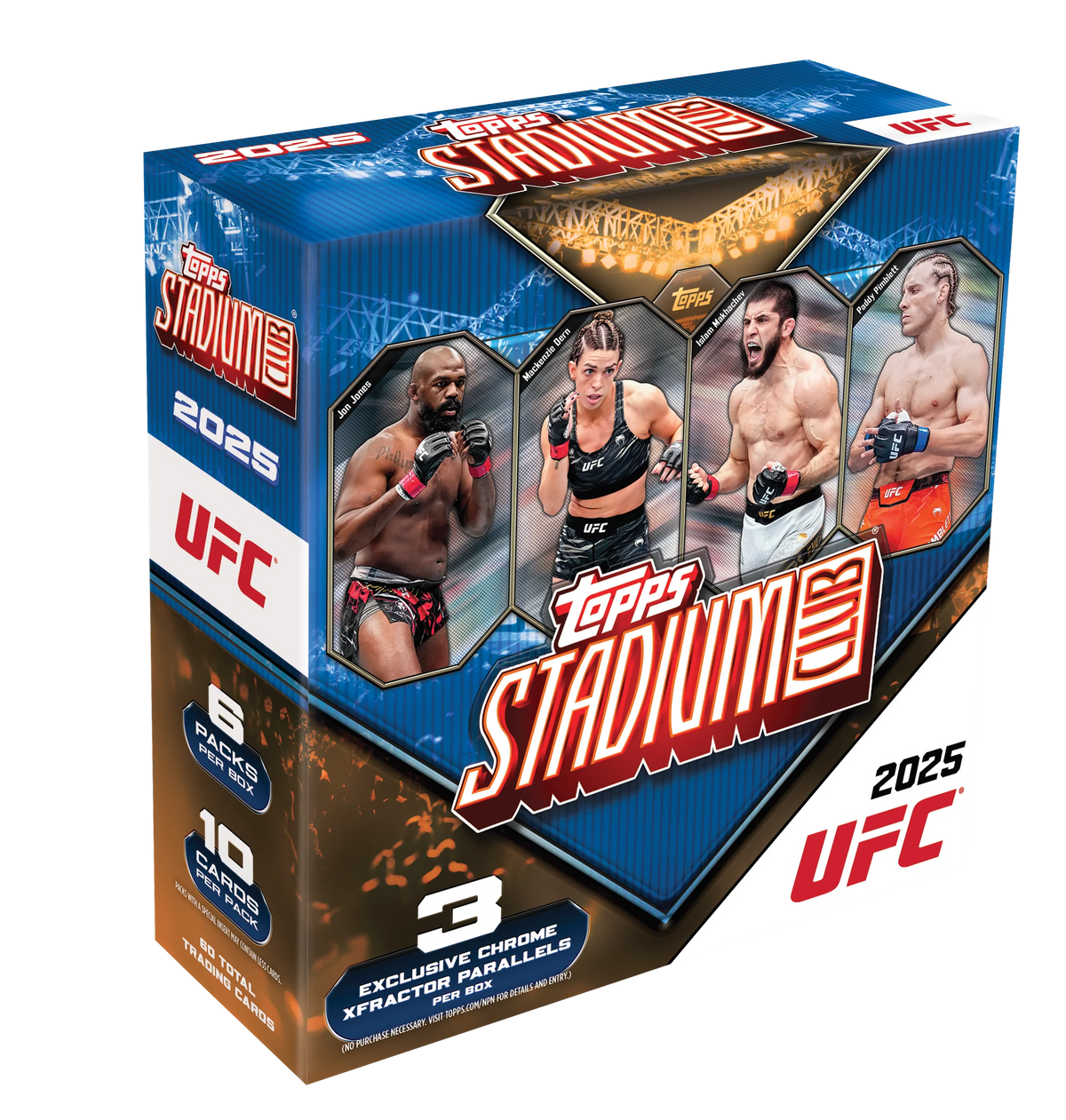 2025 Topps Stadium Club UFC Mega