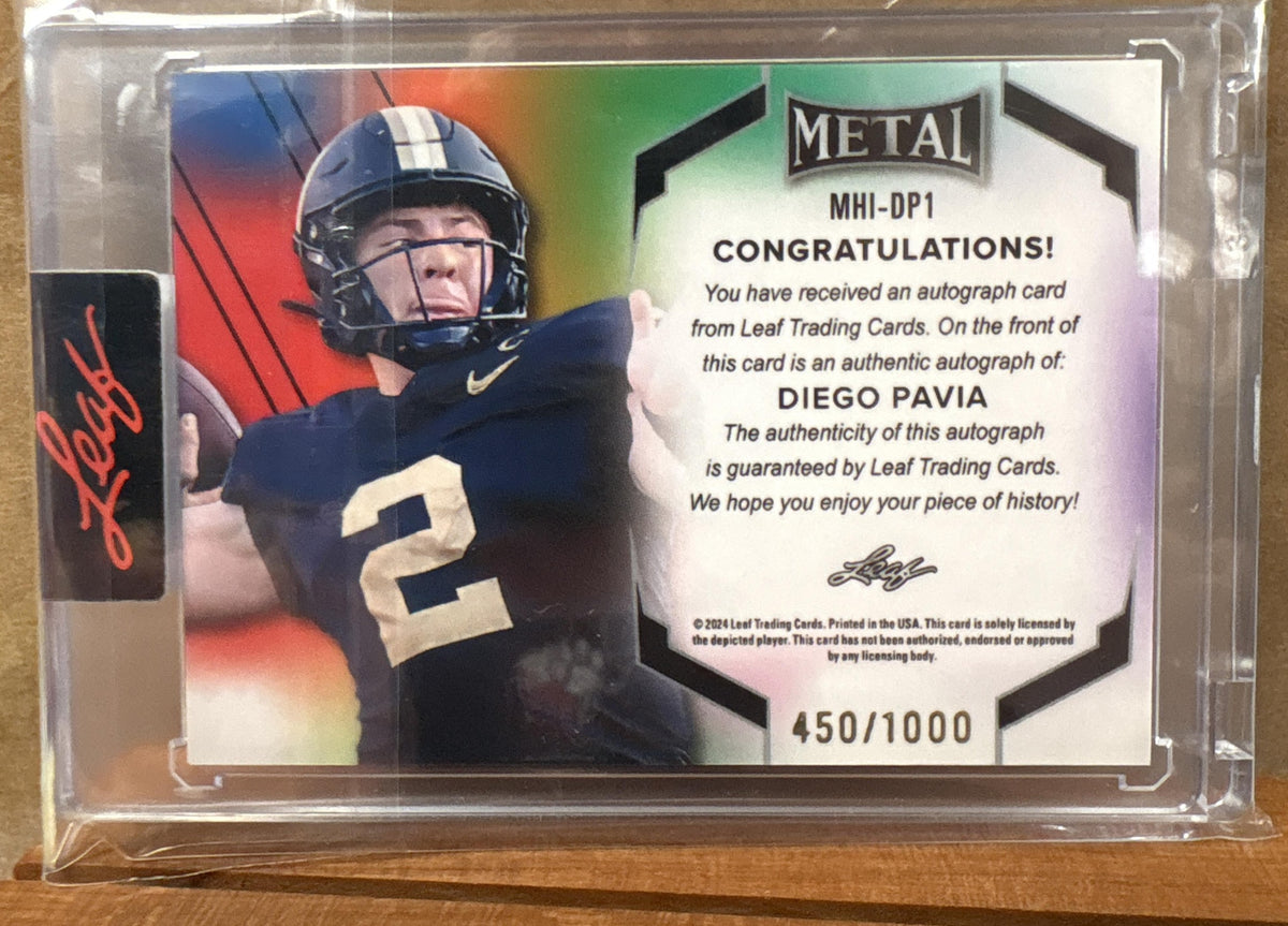 2025 Leaf Metal Diego Pavia Auto /1000