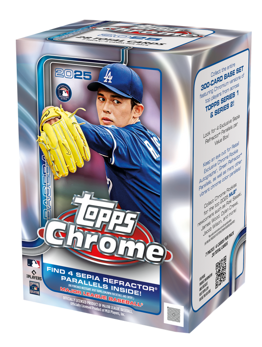 2025 Topps Chrome Baseball Value