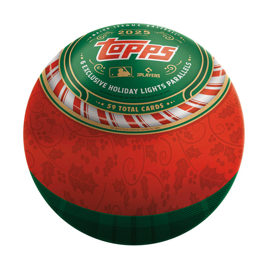 2025 Topps Holiday Baseball Tin (1-Tin)