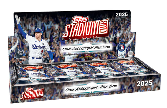2025 Topps Stadium Club Baseball Hobby