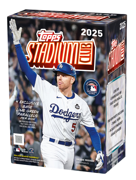 2025 Topps Stadium Club Baseball Value