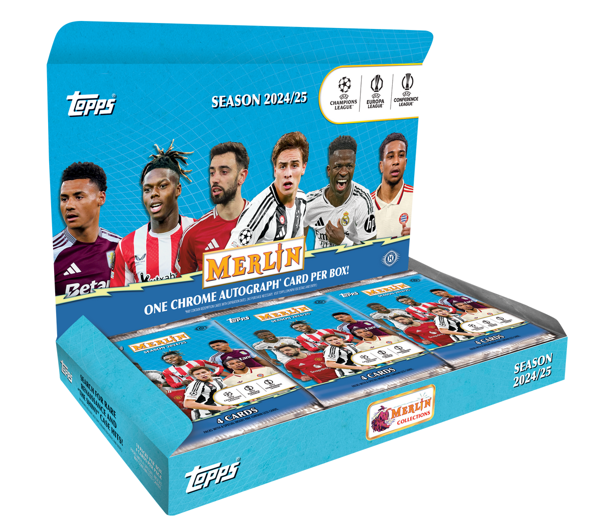 2024-25 Topps Merlin UEFA Champions League Hobby