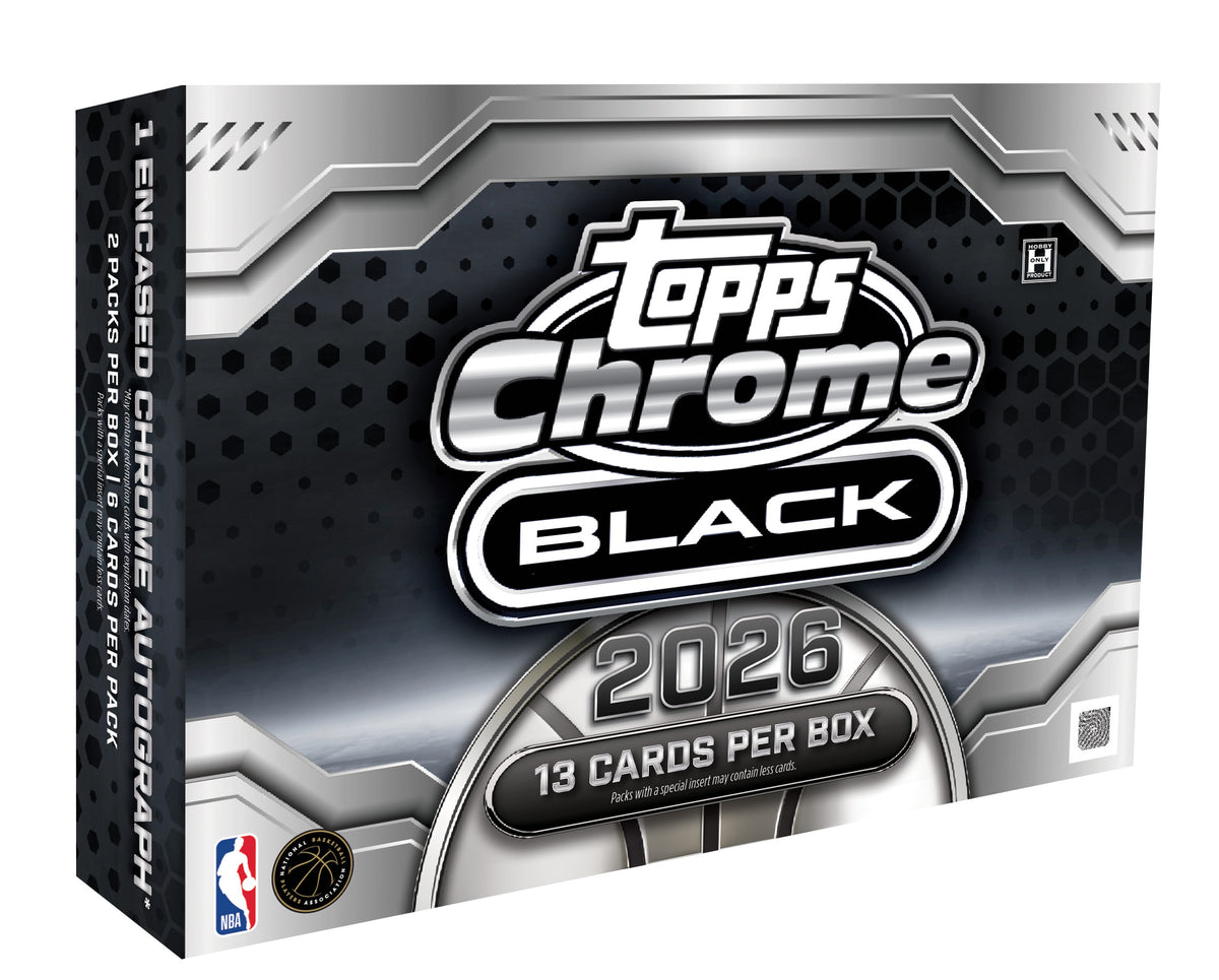 2025-26 Topps Chrome Black Basketball Hobby