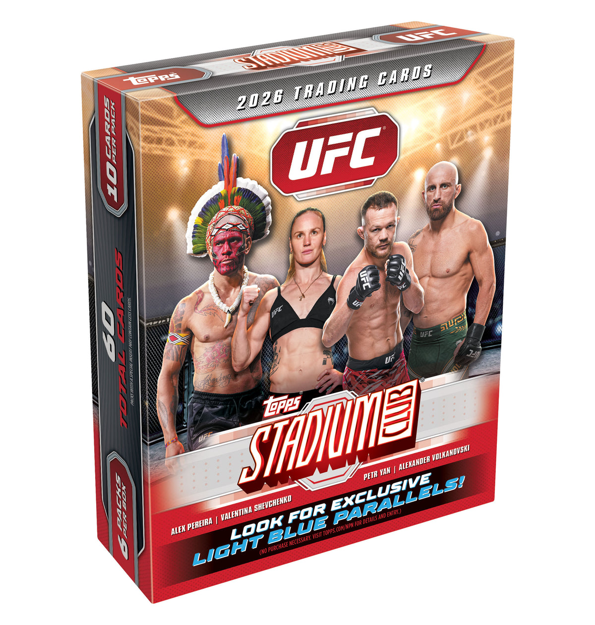2026 Topps Stadium Club UFC Mega