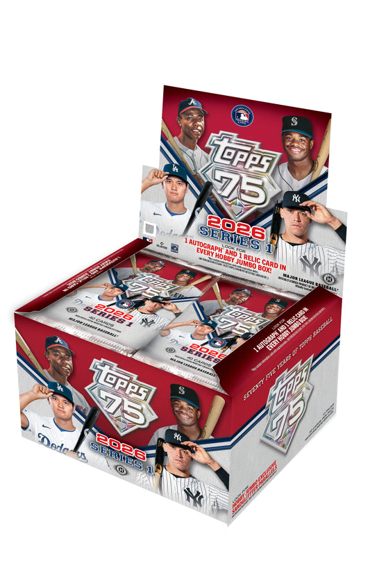 2026 Topps Series 1 Baseball Jumbo