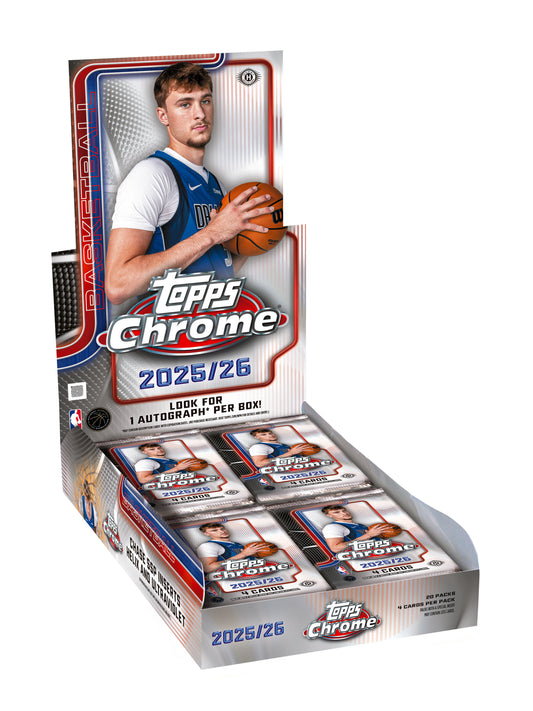 2025-26 Topps Chrome Basketball Hobby