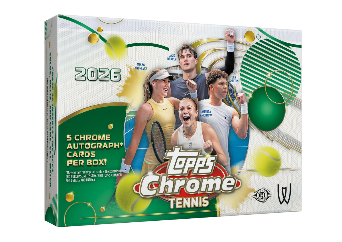 2026 Topps Chrome Tennis Delight