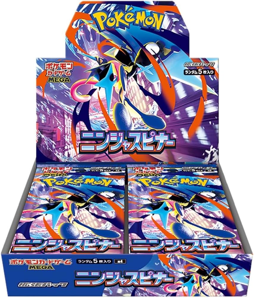 Pokemon JPN Ninja Spinner Booster Box