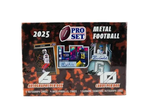 2025 Leaf Pro Set Metal Football Hobby