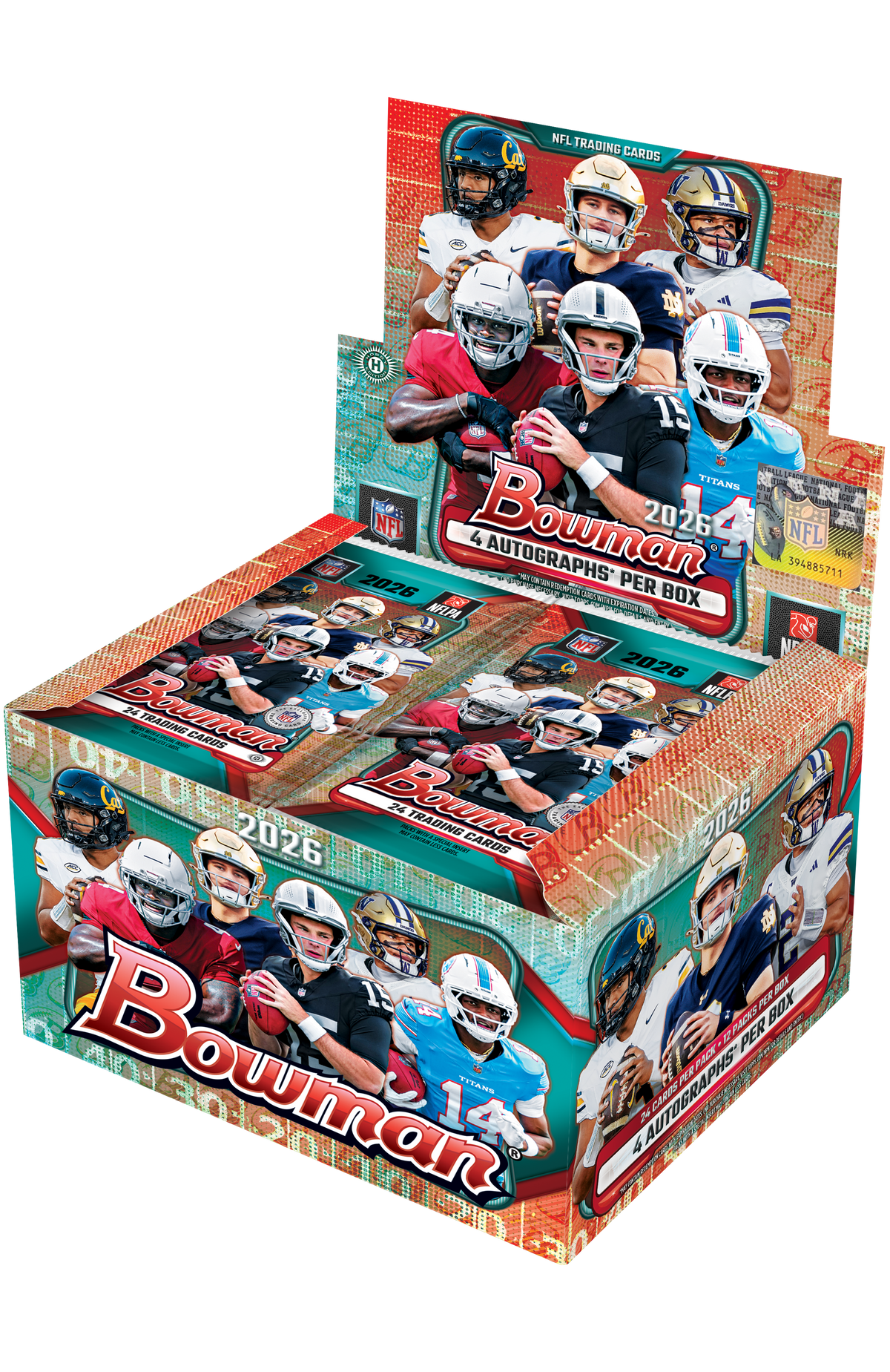 2026 Bowman Football Jumbo