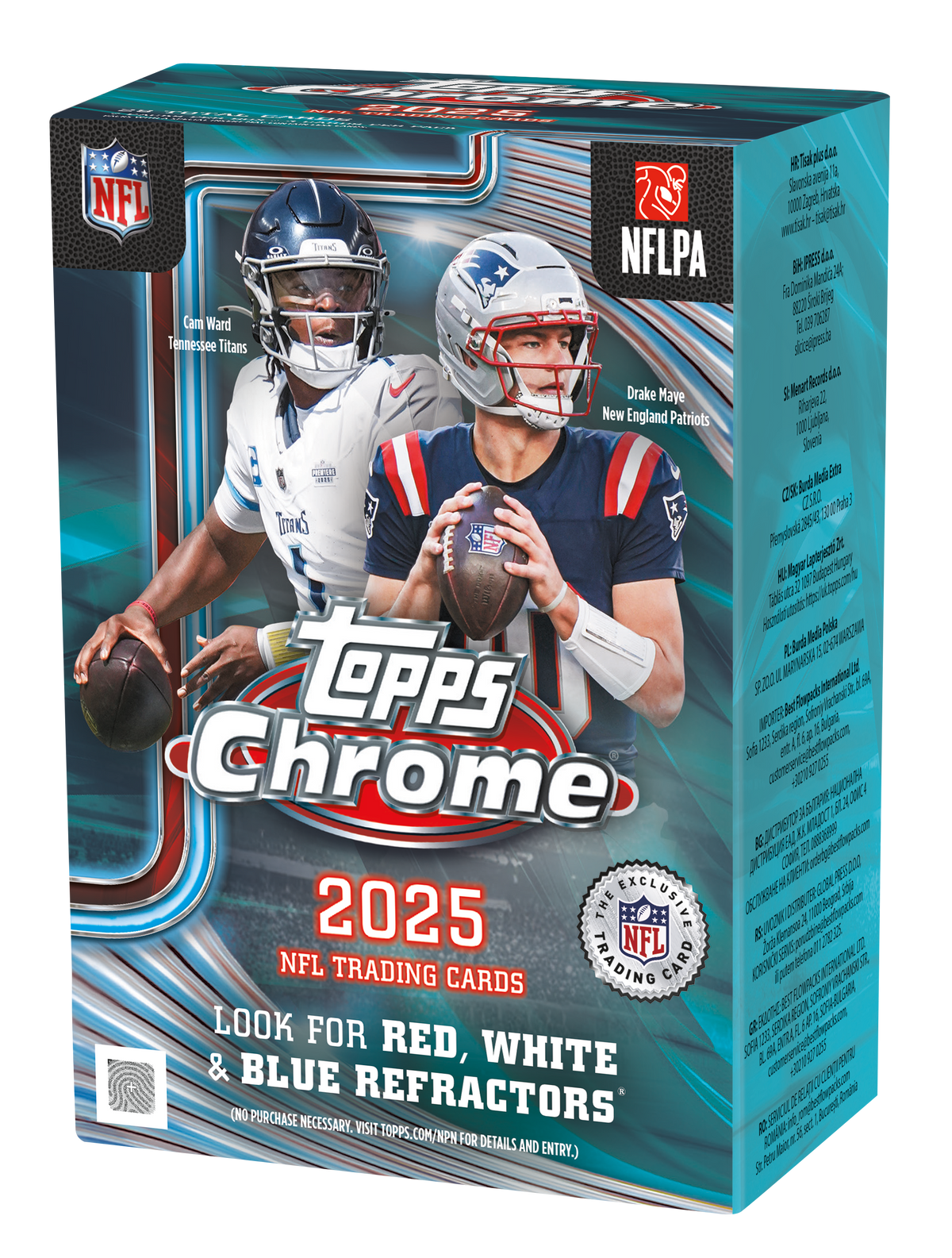 2025 Topps Chrome Football Value