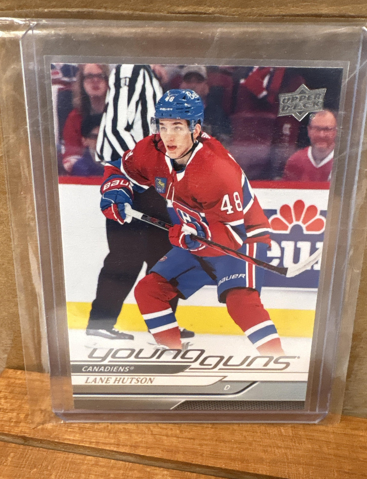 2024-25 Upper Deck Lane Hutson #229 Young Guns RC Canadiens