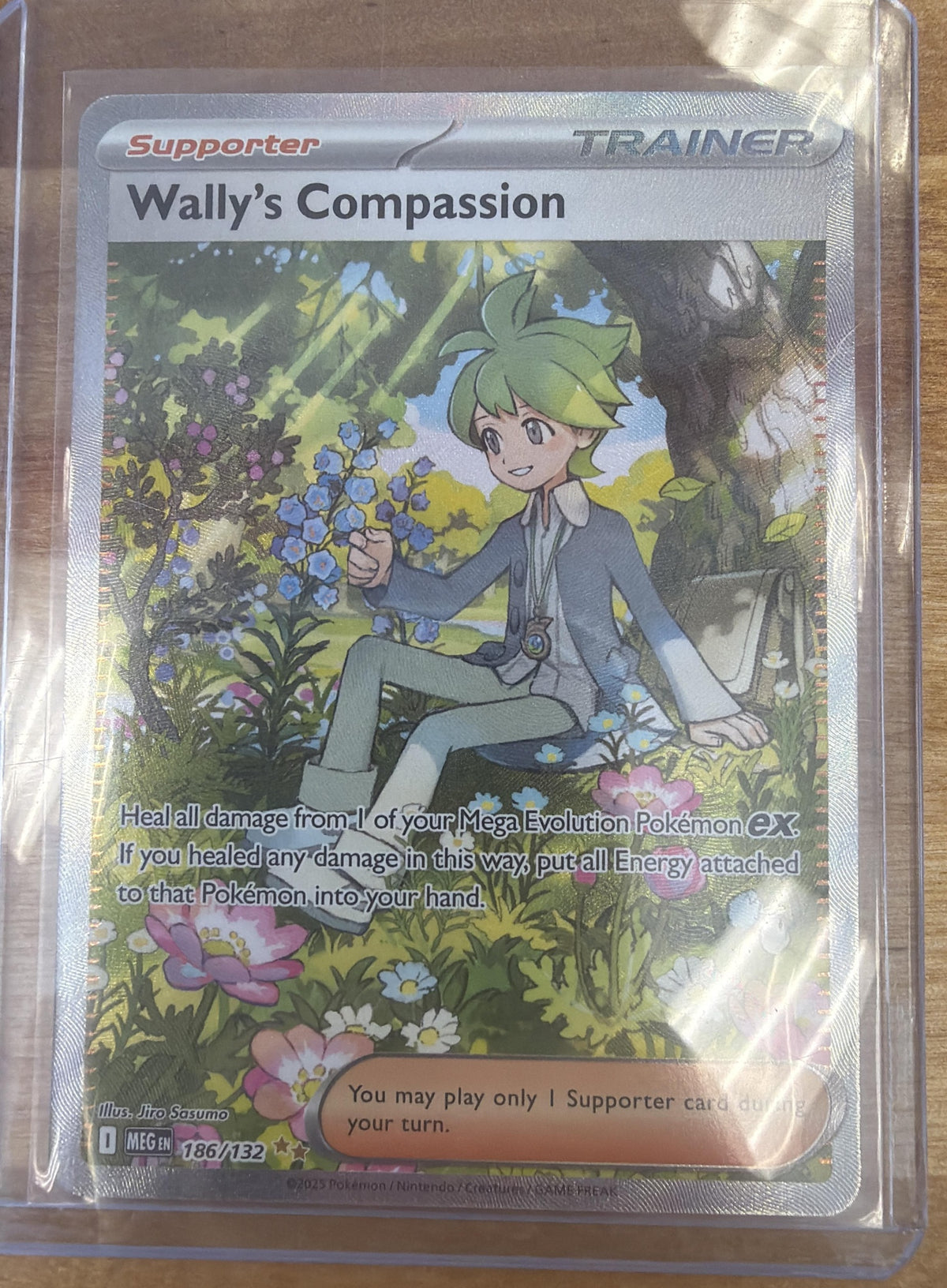 2025 Pokemon Mega Evolution Wally's Compassion #186/132 SIR