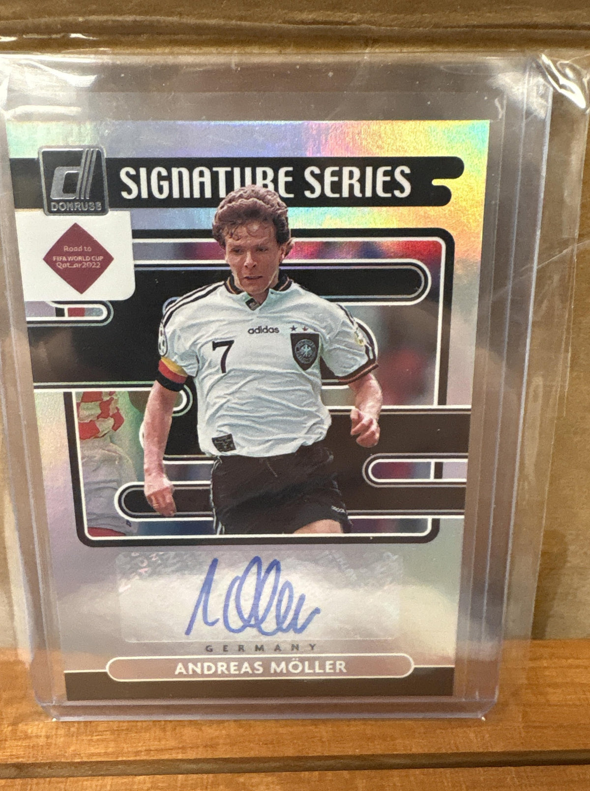 2021-22 Panini Donruss Andreas Moller #SS-AML Signature Series Auto Germany