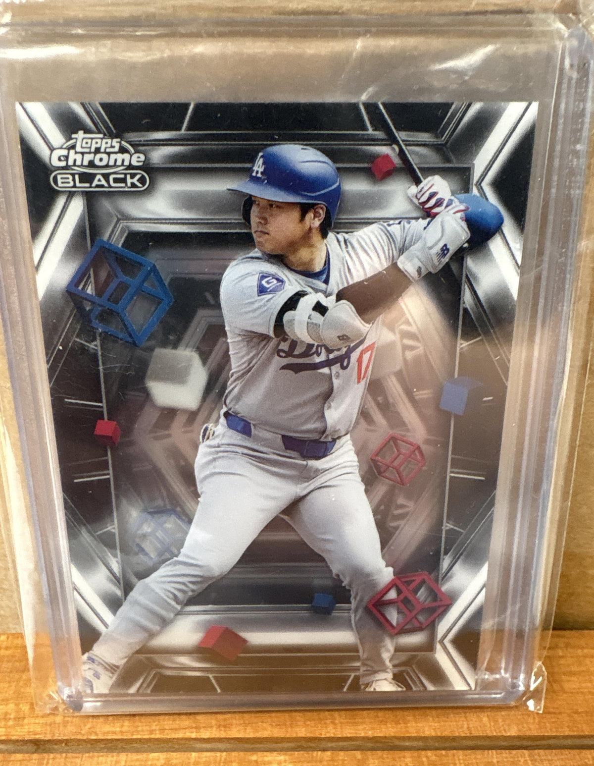 2025 Topps Chrome Black Shohei Ohtani #DOD-7 Depth of Darkness Dodgers