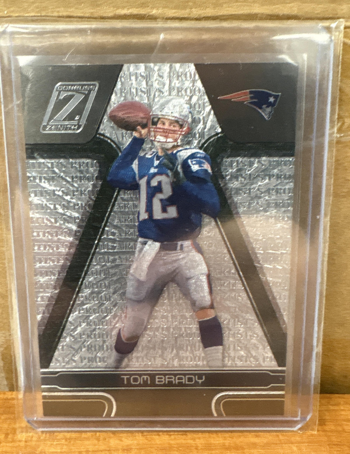 2005 Donruss Zenith Tom Brady #57 Artist's Proofs Patriots