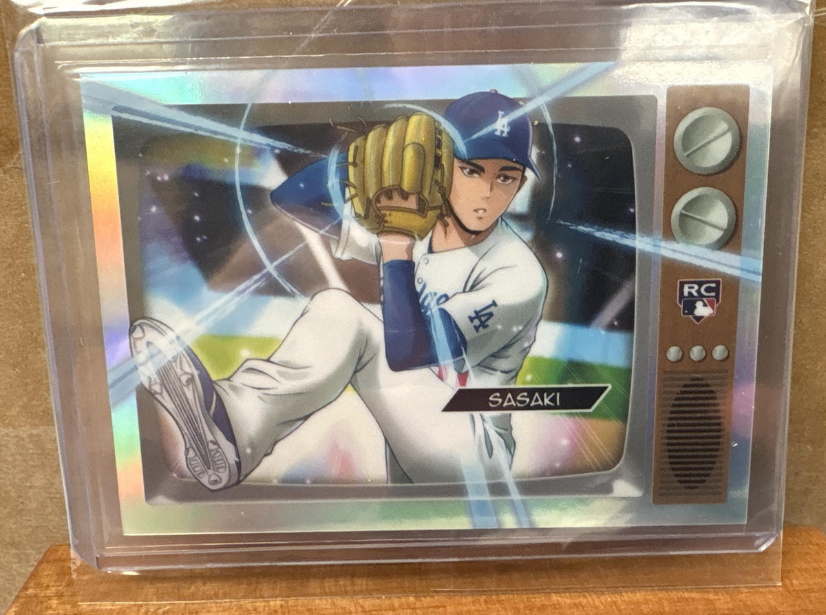 2025 Bowman Roki Sasaki #BA-20 Anime RC Dodgers