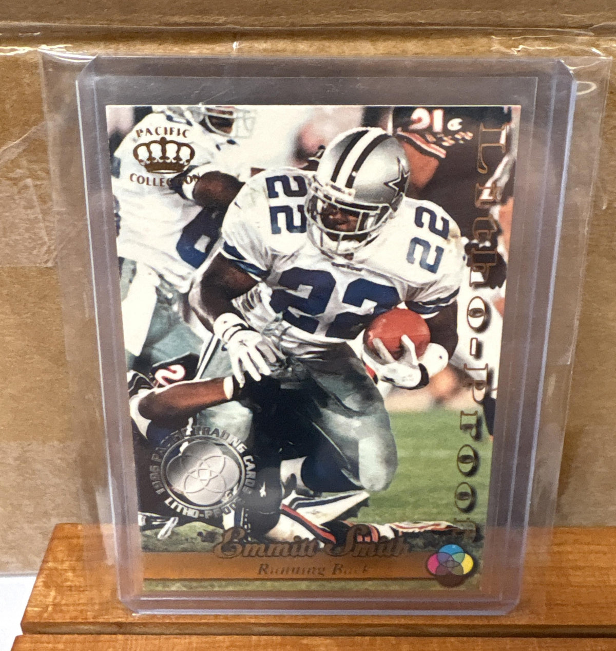 1996 Pacific Litho-Cel Emmitt Smith #8 Litho Proof /360 Cowboys