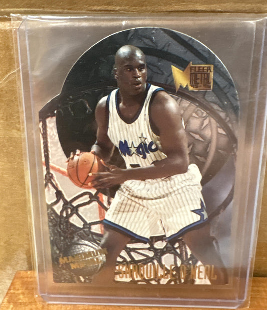 1995-96 Fleer Metal Shaquille O'Neal #215 Magic