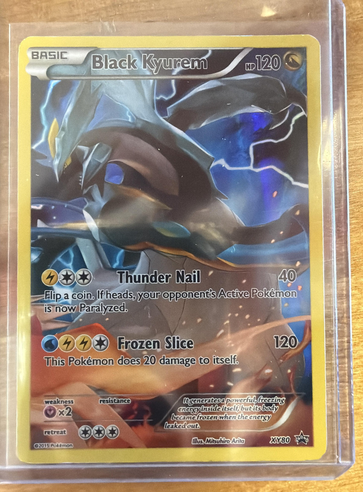 Pokemon XY Promos Black Kyurem #XY80 2015