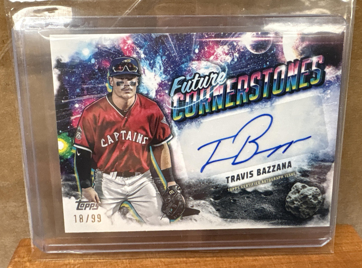 2025 Topps Pro Debut Travis Bazzana #FC-TB Future Cornerstones 18/99 Auto