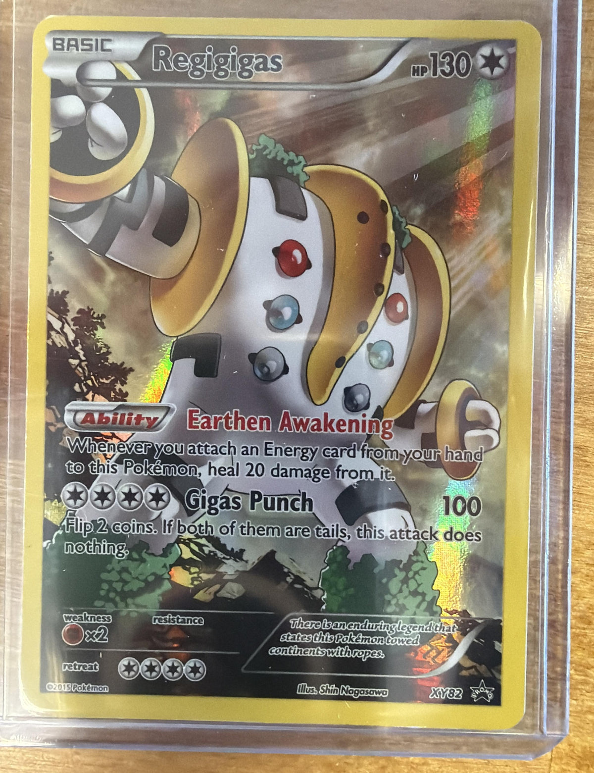 Pokemon XY Promos Regigigas #XY82 2015