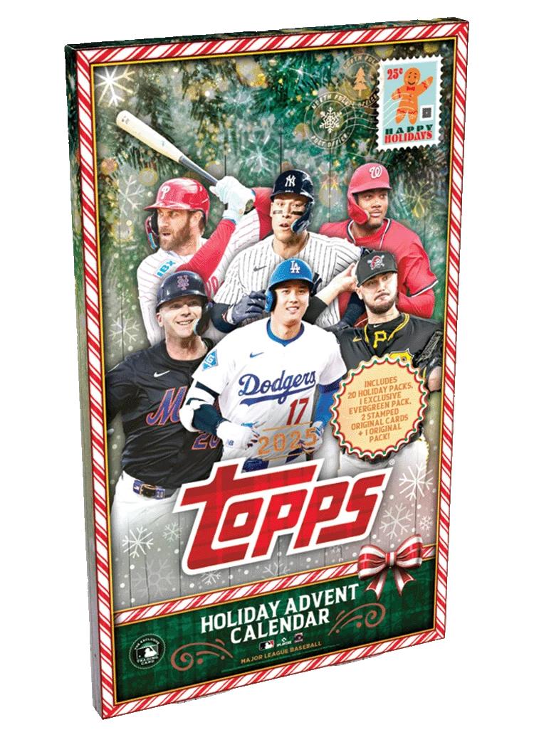 2025 Topps Holiday Baseball Advent Calendar