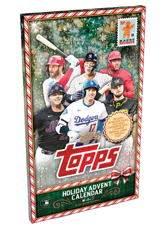 2025 Topps Holiday Baseball Advent Calendar