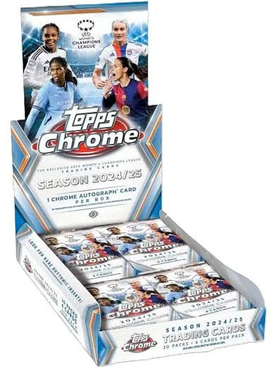 2024-25 Topps UEFA Champions League Womens Chrome Hobby