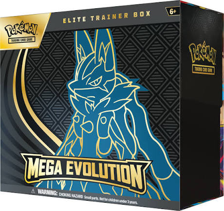 Pokemon Mega Evolution Elite Trainer Box (Lucario)