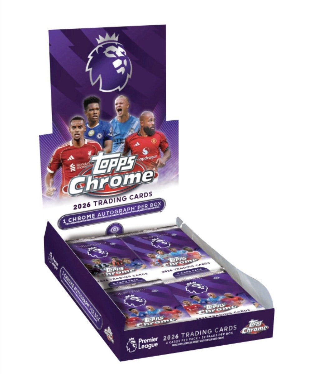 2025-26 Topps Chrome English Premier League Hobby